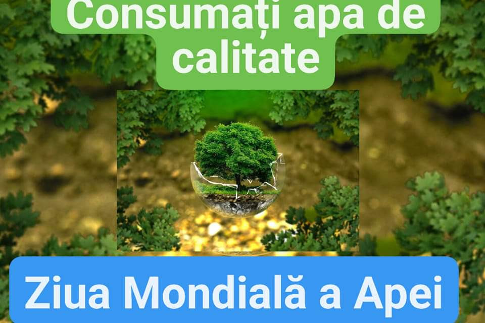 Ziua Mondială a Apei 2023 - Accelerarea schimbărilor!