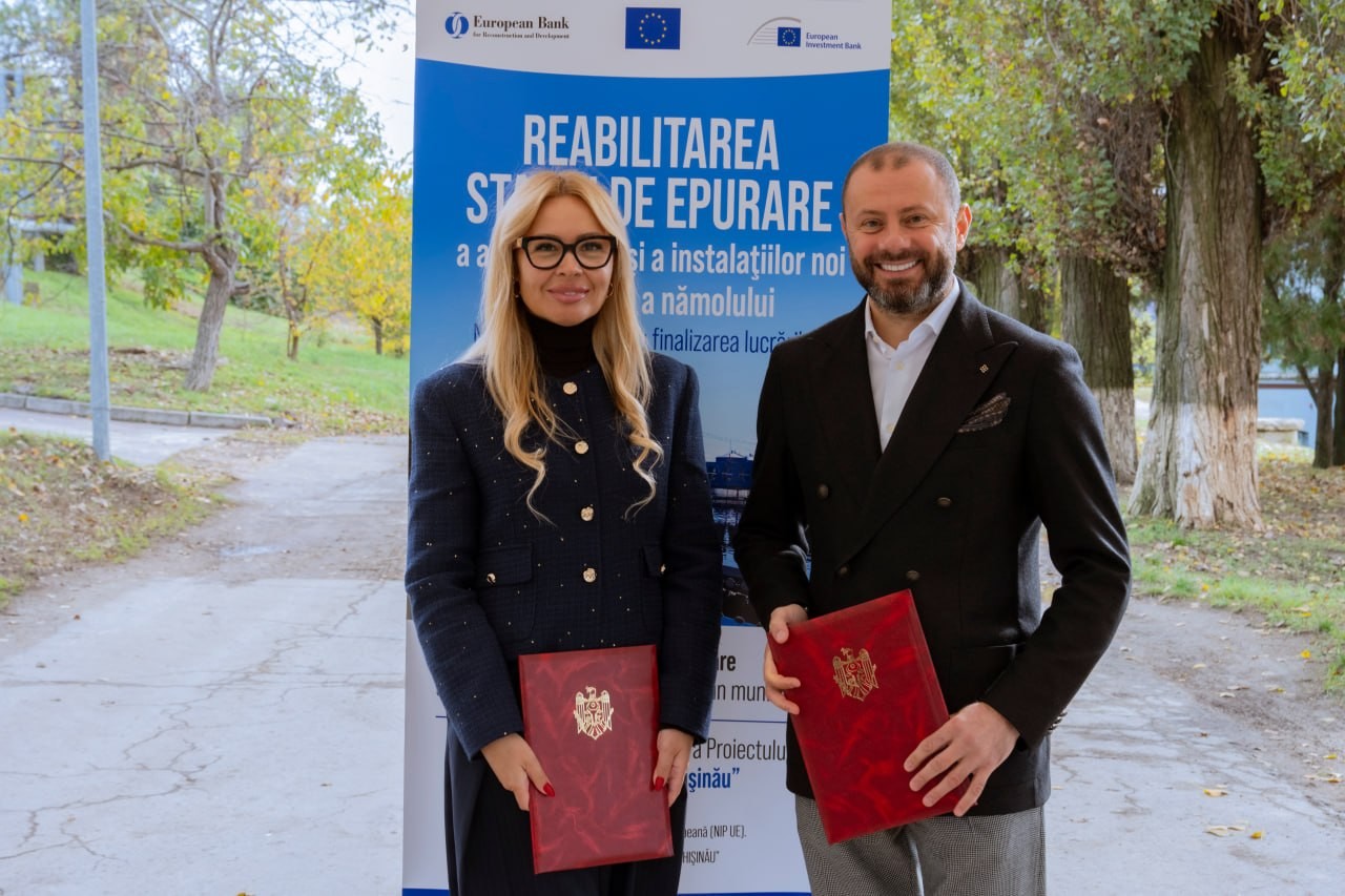Un nou pas decisiv pentru finalizarea modernizării Stației de Epurare din municipiul Chișinău